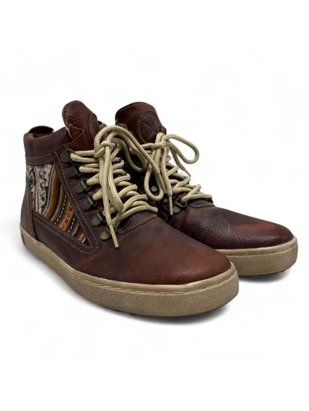 Inkkas Brown Leather Hiking Boots